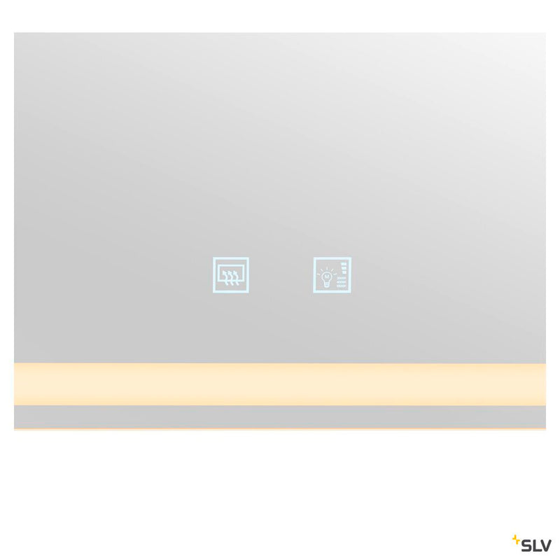 SLV 1004730 TRUKKO WL, Indoor LED wall-mounted light square defog aluminium