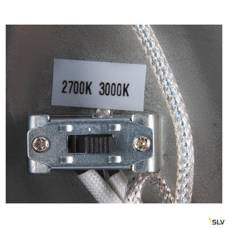 SLV 1004759 ONE 60 PD PHASE UP/DOWN, Indoor LED pendant light black CCT switch 2700/3000 K