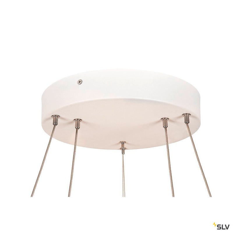 SLV 1004766 ONE DOUBLE PD PHASE UP/DOWN, Indoor LED pendant light white CCT switch 2700/3000 K