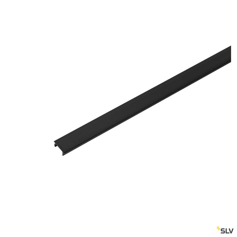 SLV 1004783 1~ track cover, black, 2 m, 2pcs