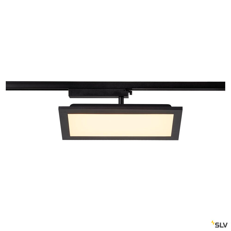 SLV 1004933 PANEL TRACK square 150x300 mm, 1-phase spot, black, 18 W 3000 K