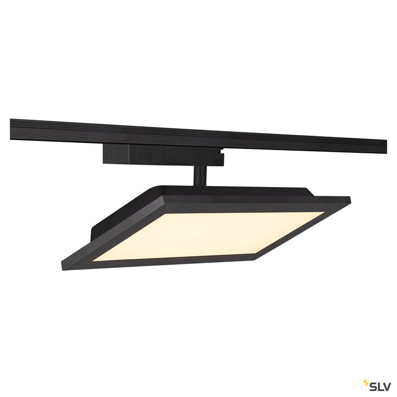 SLV 1004933 PANEL TRACK square 150x300 mm, 1-phase spot, black, 18 W 3000 K
