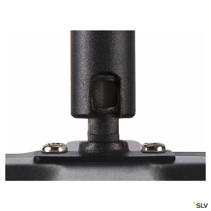 SLV 1004935 PANEL TRACK round 200 mm, 1-phase spot, black, 18 W 3000 K