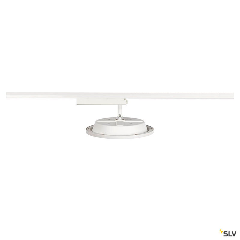SLV 1004936 PANEL TRACK round 200 mm, 1-phase spot, white, 18 W 3000 K
