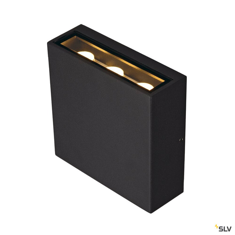 SLV 1005126 BIG QUAD UP/DOWN WL, wall light, anthracite