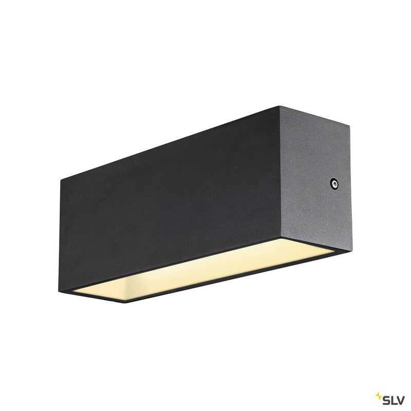 SLV 1005155 SITRA L WL UP/DOWN, outdoor LED wall-mounted light, anthracite, CCT switch 3000/4000 K