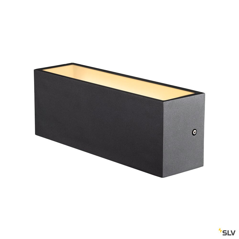 SLV 1005155 SITRA L WL UP/DOWN, outdoor LED wall-mounted light, anthracite, CCT switch 3000/4000 K