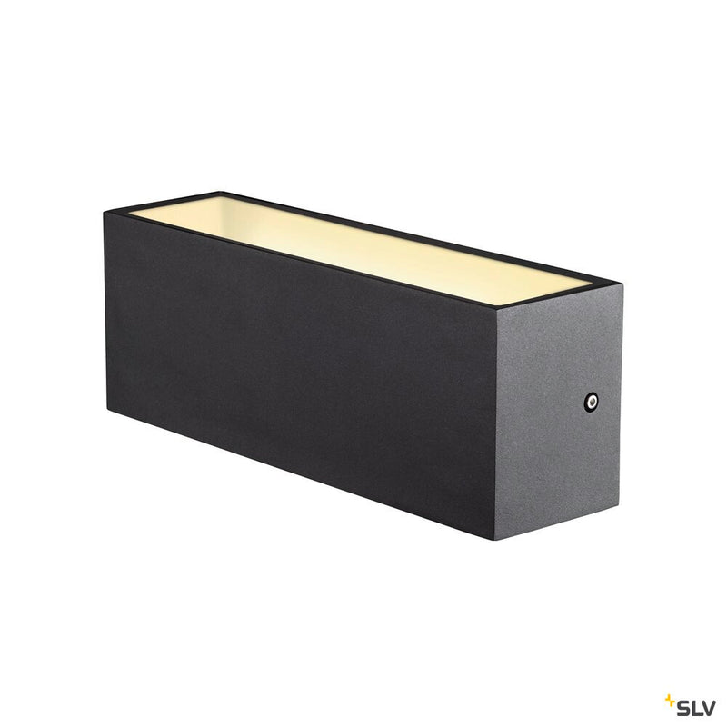 SLV 1005155 SITRA L WL UP/DOWN, outdoor LED wall-mounted light, anthracite, CCT switch 3000/4000 K