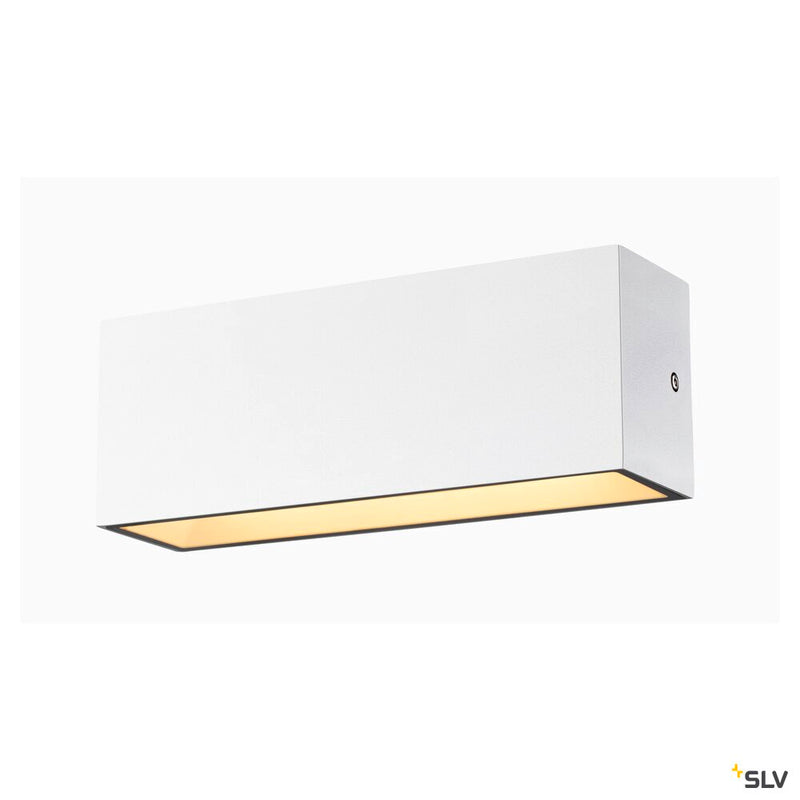 SLV 1005156 SITRA L WL UP/DOWN, LED outdoor wall-mounted light, white, CCT switch 3000/4000 K
