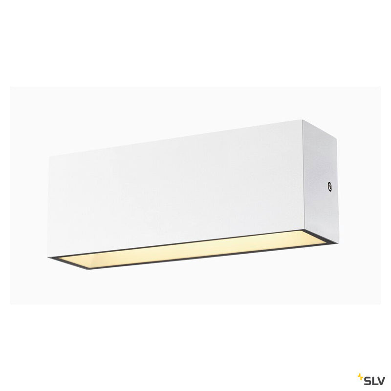SLV 1005156 SITRA L WL UP/DOWN, LED outdoor wall-mounted light, white, CCT switch 3000/4000 K