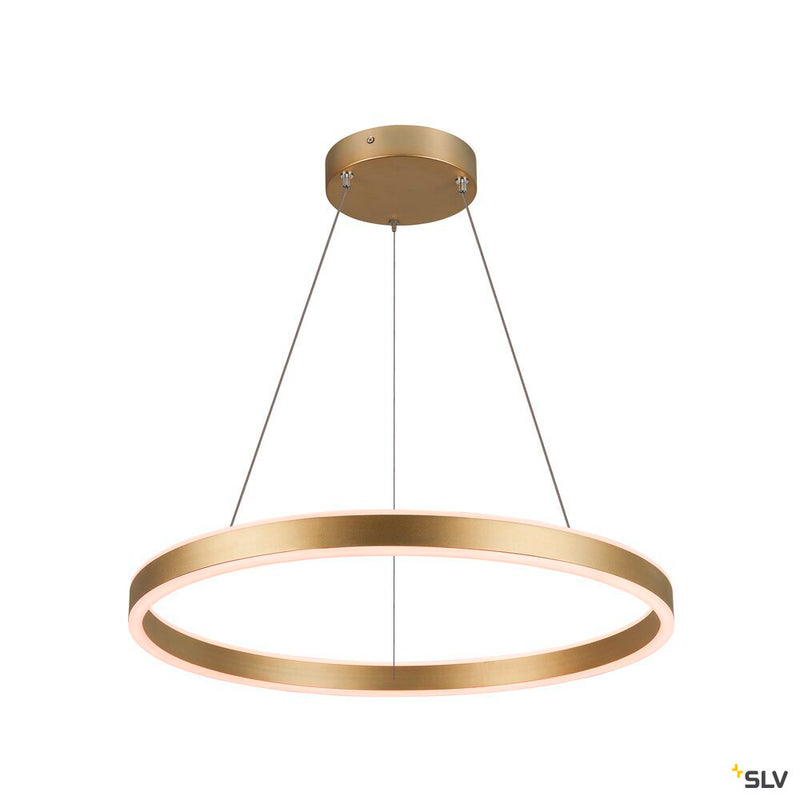 SLV 1005177 ONE 60 PD PHASE up/down, brass pendant light,24 W 2700/3000 K 130°