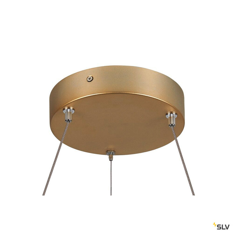 SLV 1005177 ONE 60 PD PHASE up/down, brass pendant light,24 W 2700/3000 K 130°