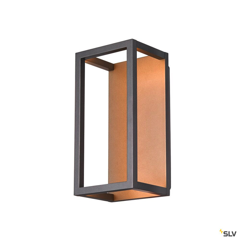 SLV 1005201 QUADRULO WL, LED outdoor wall-mounted light, anthracite