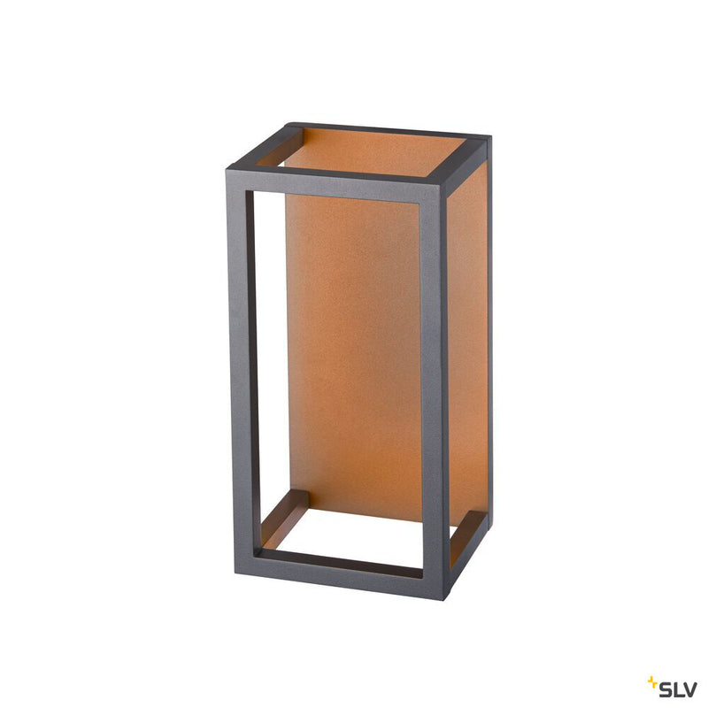 SLV 1005201 QUADRULO WL, LED outdoor wall-mounted light, anthracite