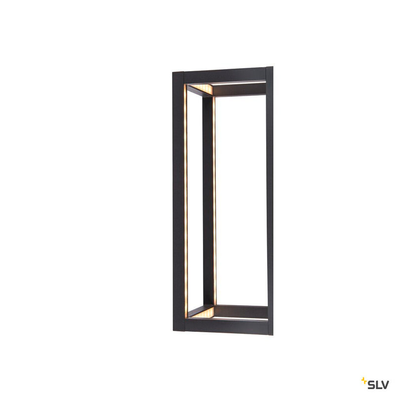 SLV 1005201 QUADRULO WL, LED outdoor wall-mounted light, anthracite