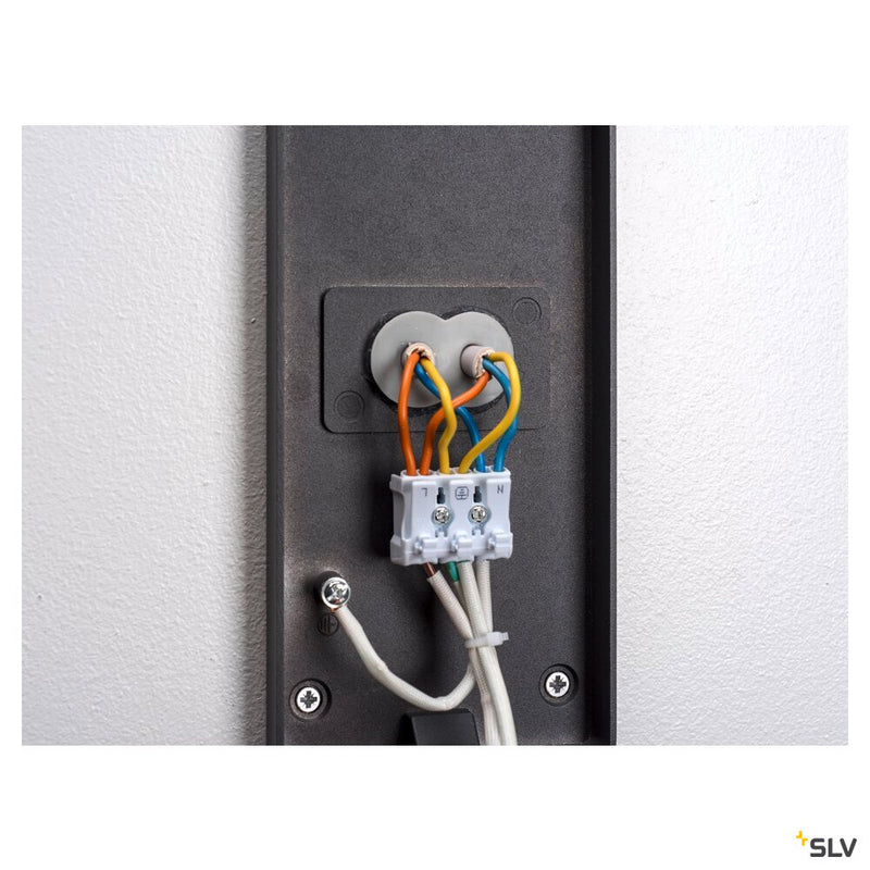 SLV 1005201 QUADRULO WL, LED outdoor wall-mounted light, anthracite