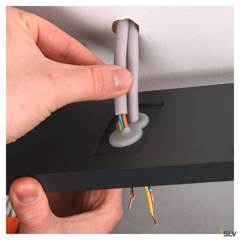 SLV 1005201 QUADRULO WL, LED outdoor wall-mounted light, anthracite