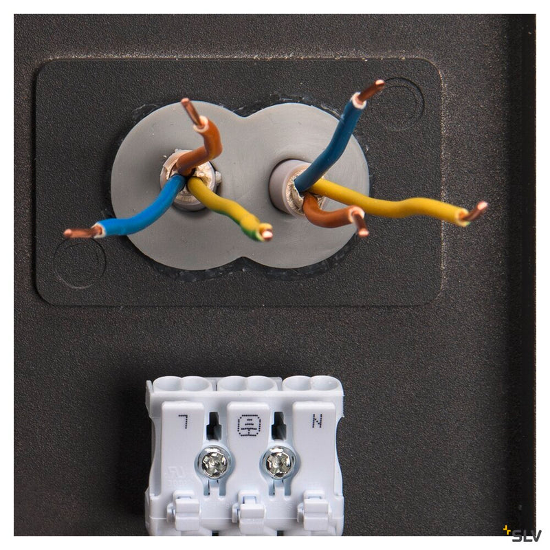 SLV 1005201 QUADRULO WL, LED outdoor wall-mounted light, anthracite