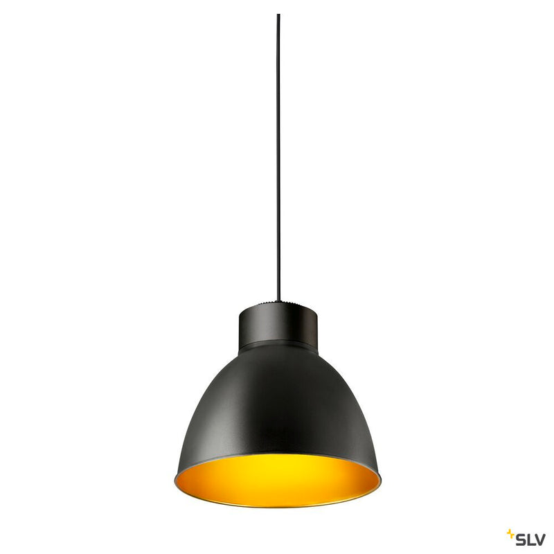 SLV 1006410 PARA DOME, Lampshade aluminium black/gold
