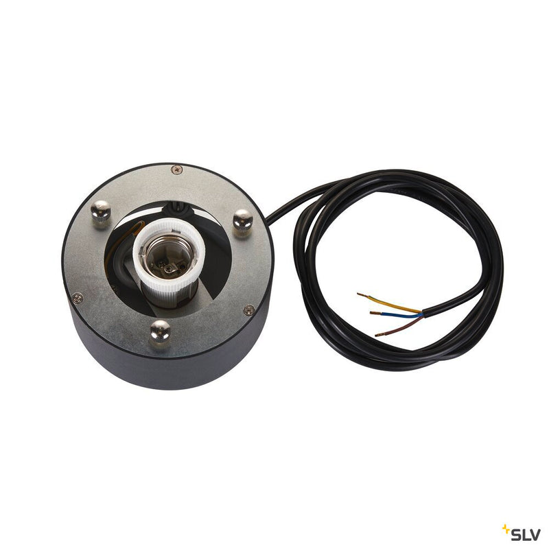 SLV 1005214 PARA DOME E27, black pendant light