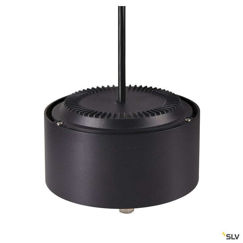 SLV 1005214 PARA DOME E27, black pendant light