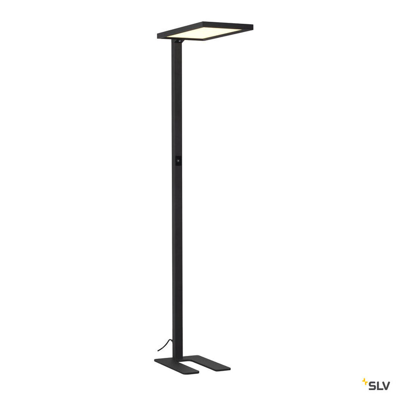SLV 1005390 WORKLIGHT, black free-standing lamp. 79 W 4000 K 80°