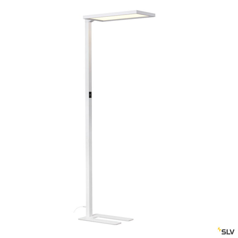 SLV 1005391 WORKLIGHT, white free-standing lamp. 79 W 4000 K 80°