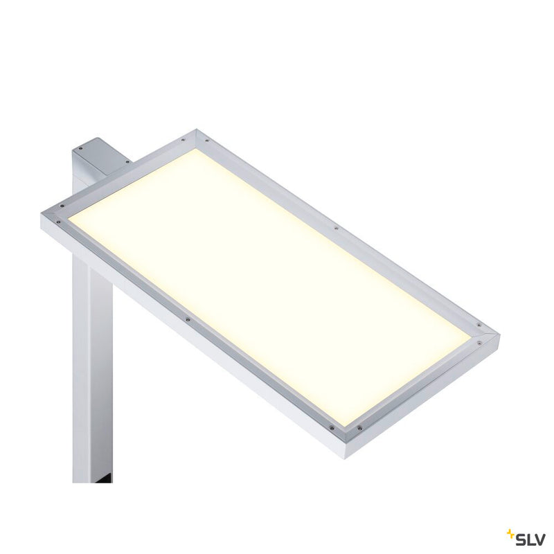 SLV 1005391 WORKLIGHT, white free-standing lamp. 79 W 4000 K 80°