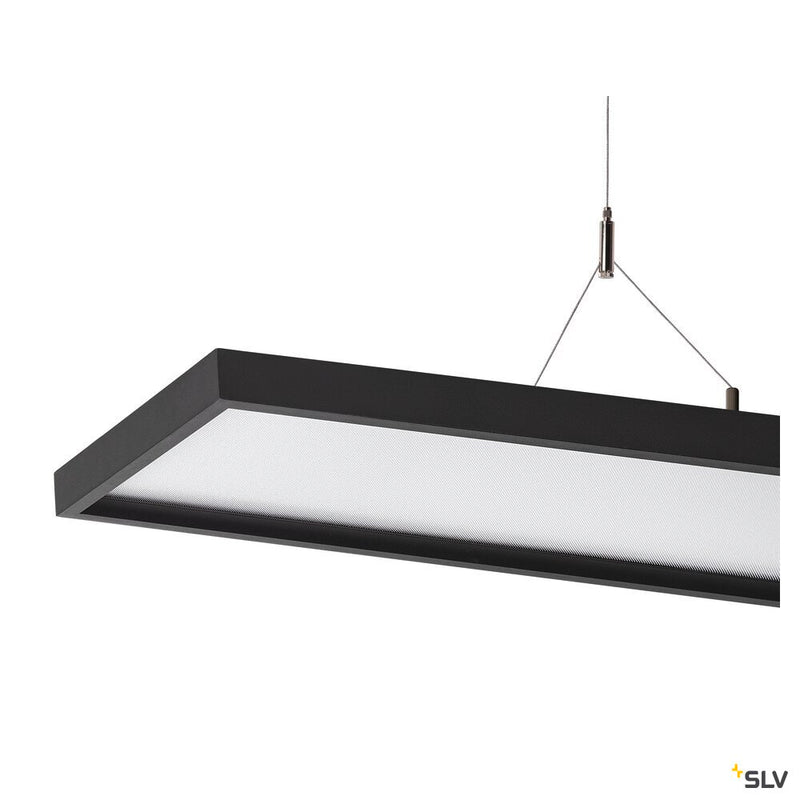 SLV 1005395 WORKLIGHT DALI, black pendant light, 57 W 4000 K 80°