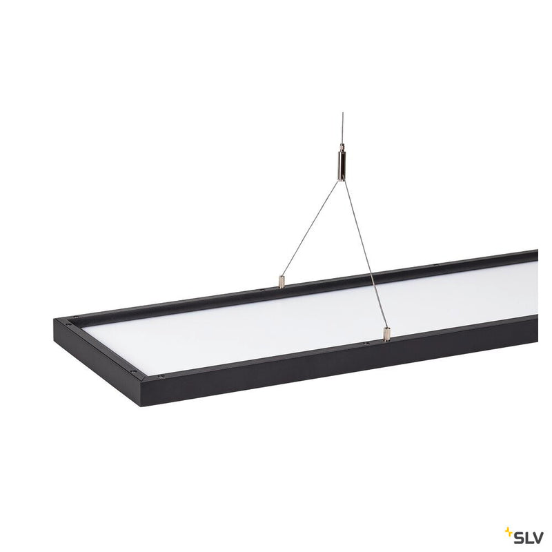 SLV 1005395 WORKLIGHT DALI, black pendant light, 57 W 4000 K 80°