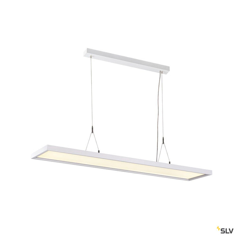 SLV 1005396 WORKLIGHT DALI, white pendant light, 57 W 4000 K 80°