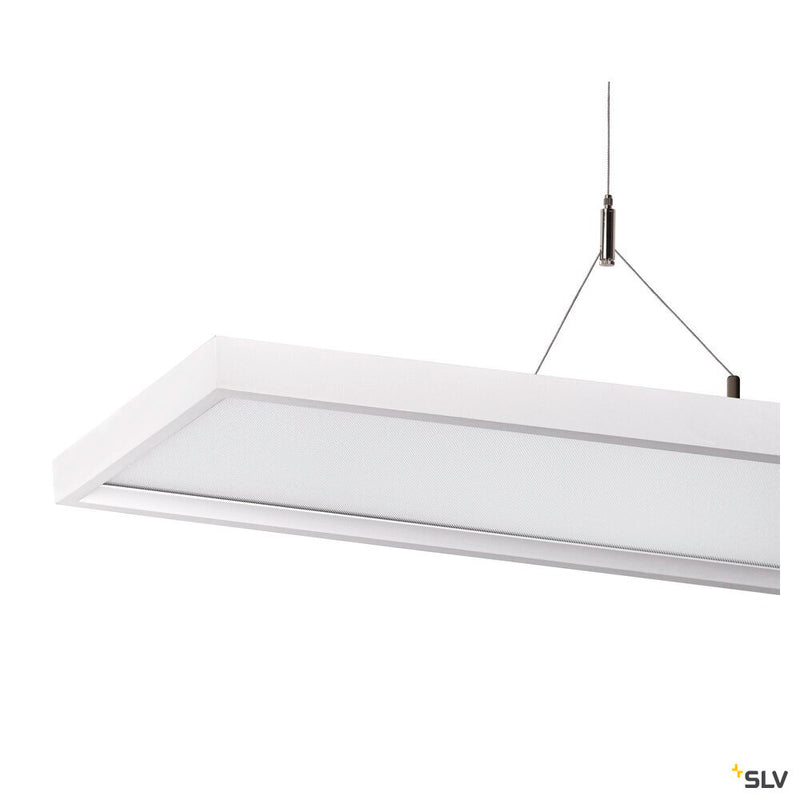 SLV 1005396 WORKLIGHT DALI, white pendant light, 57 W 4000 K 80°