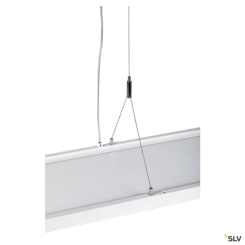 SLV 1005396 WORKLIGHT DALI, white pendant light, 57 W 4000 K 80°