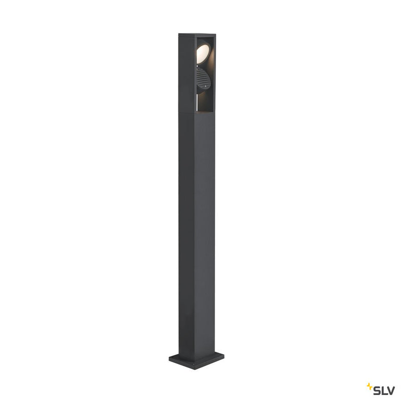 SLV 1005439 ESKINA FRAME 125 Pole double, anthracite free-standing lamp, 27 W 3000/4000 K 95°