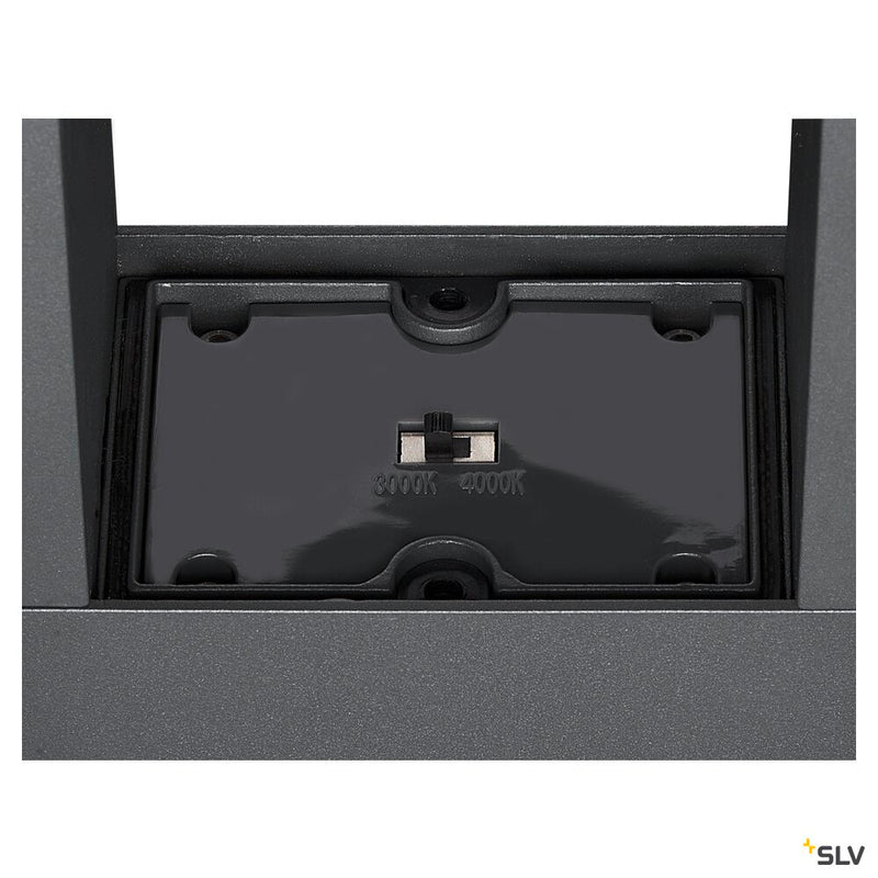 SLV 1005439 ESKINA FRAME 125 Pole double, anthracite free-standing lamp, 27 W 3000/4000 K 95°