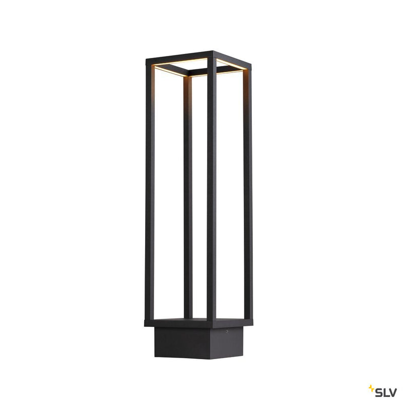 SLV 1005442 QUADRULO, anthracite / white free-standing lamp, 7 W 3000 K