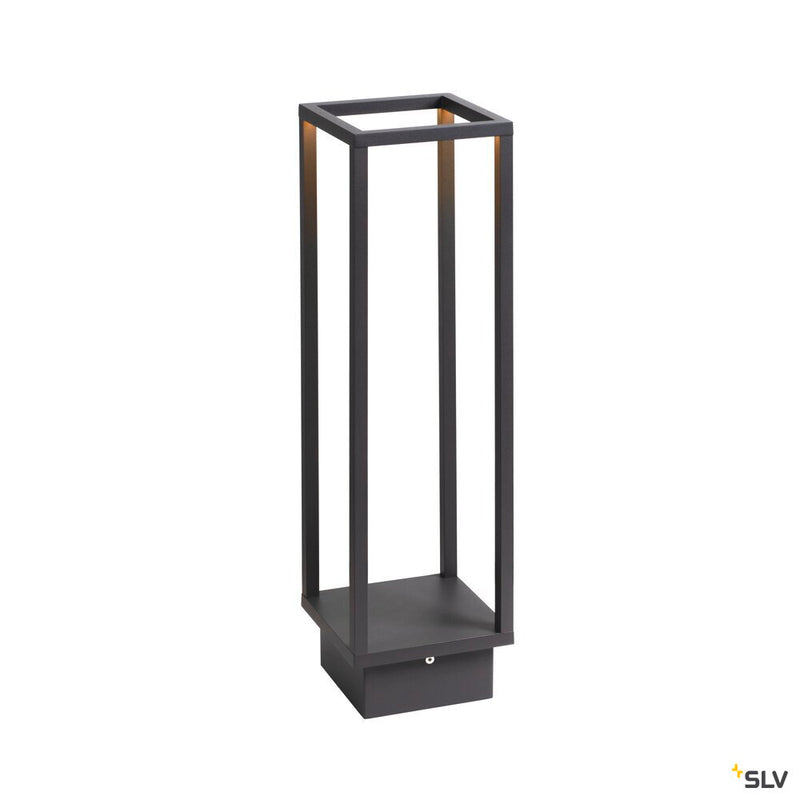 SLV 1005442 QUADRULO, anthracite / white free-standing lamp, 7 W 3000 K