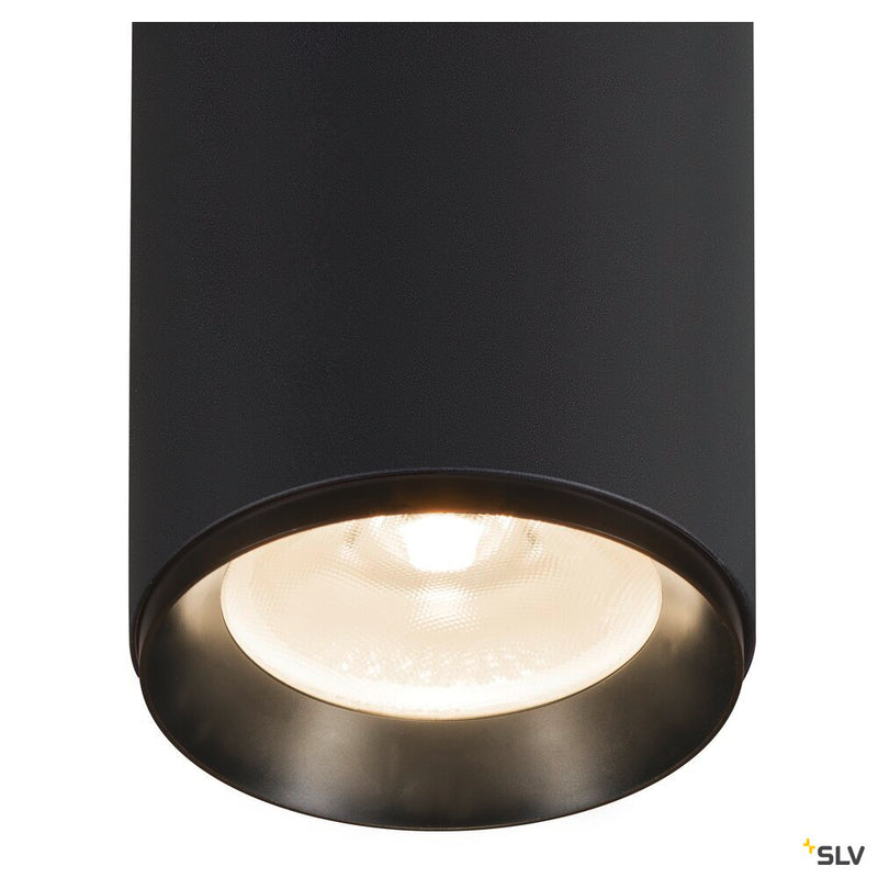 SLV 1005718 NUMINOS® XL PD, PHASE, Pendant light, pendant length 250 cm, 4000 K, 28 Watt, 36°, trailing edge, matt black