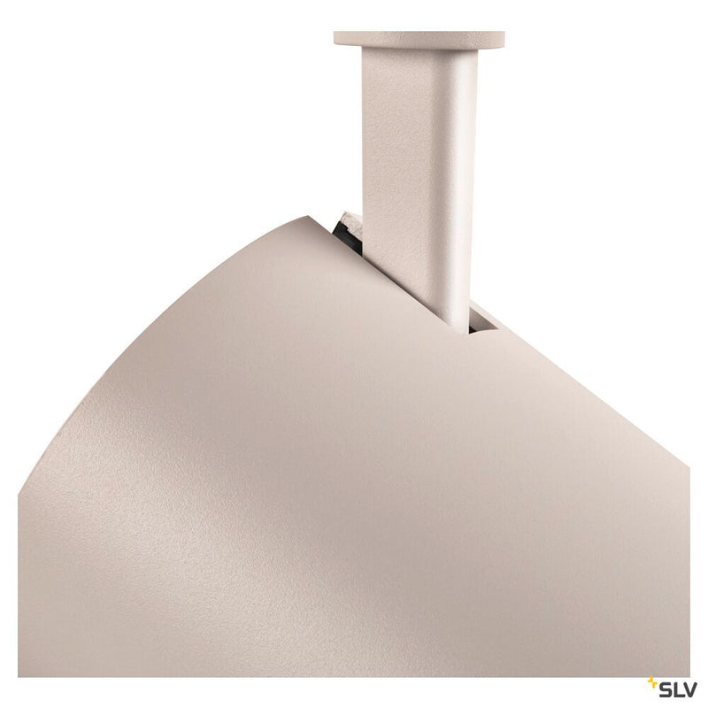 SLV 1005727 NUMINOS® XL 3Ph., PHASE, 3~ Spotlight, cylindrical, 2700 K, 28 Watt, trailing edge, 36°, matt white / matt black