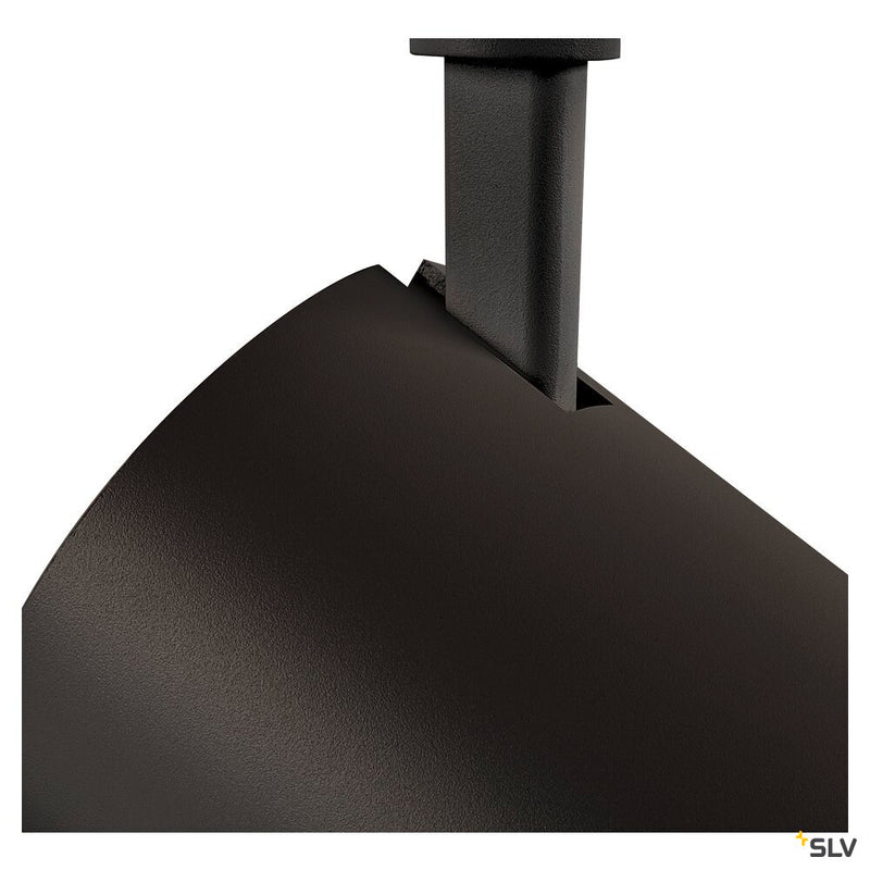 SLV 1005736 NUMINOS® XL 3Ph., PHASE, 3~ Spotlight, cylindrical, 4000 K, 28 Watt, trailing edge, 36°, matt black