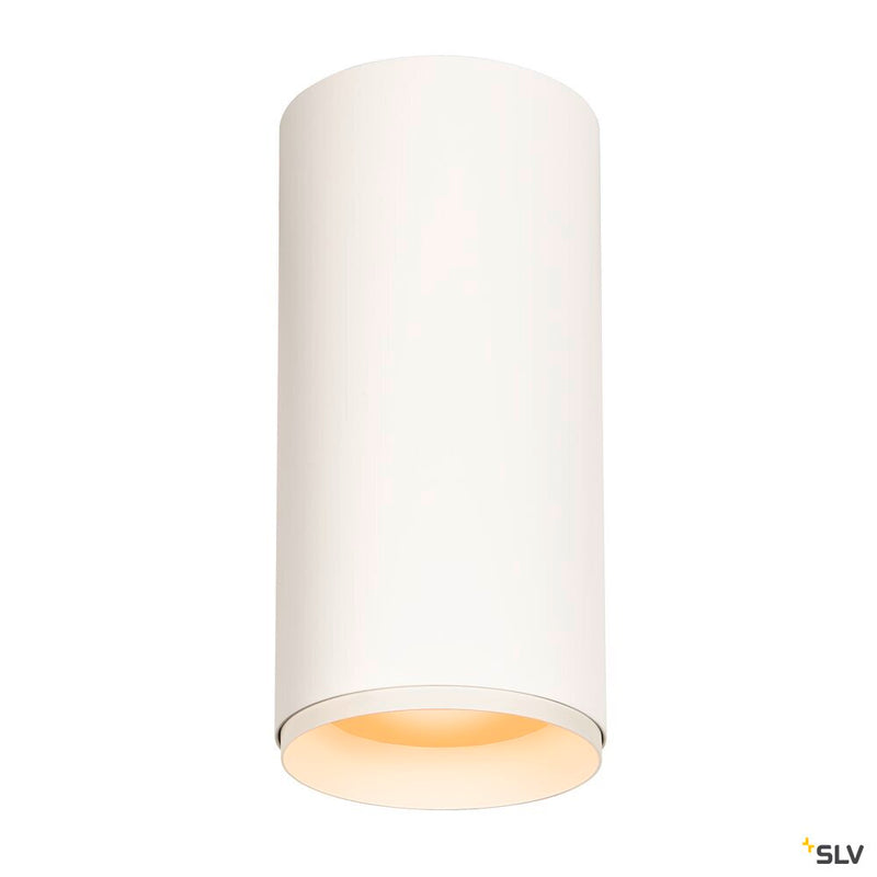 SLV 1005763 NUMINOS® XL CL, DALI, Surface-mounted ceiling light, 2700 K, 27 Watt, DALI, 36°, matt white / matt black