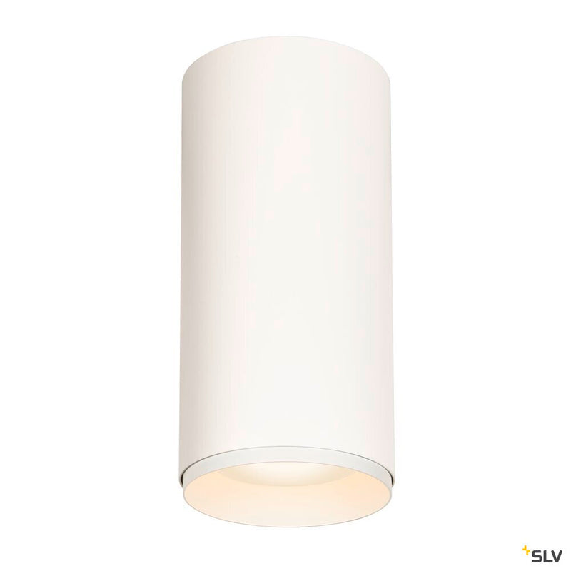 SLV 1005775 NUMINOS® XL CL, DALI, Surface-mounted ceiling light, 4000 K, 27 Watt, DALI, 36°, matt white / matt black