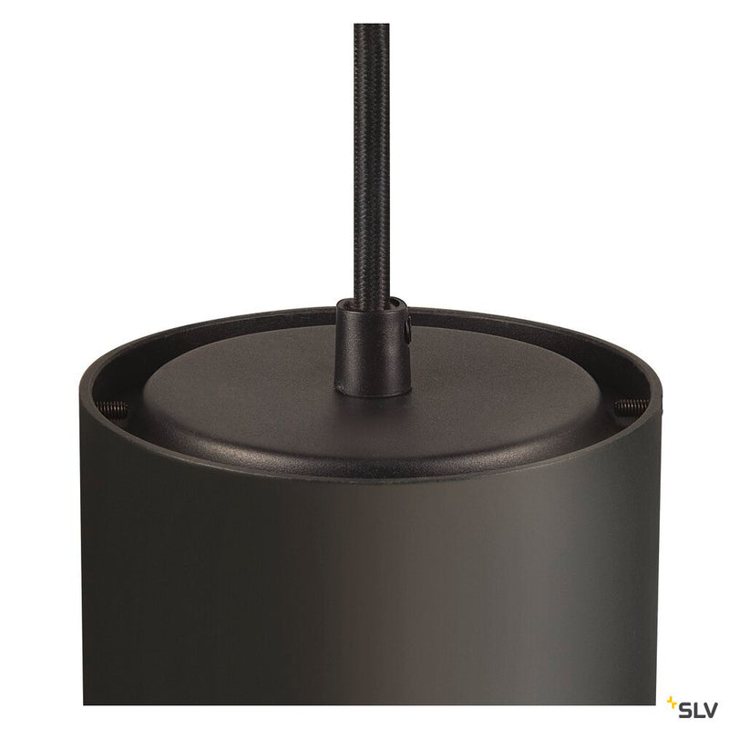 SLV 1005789 NUMINOS® XL PD, DALI, Pendant light, pendant length 250 cm, 4000 K, 27 Watt, 24°, DALI, matt black