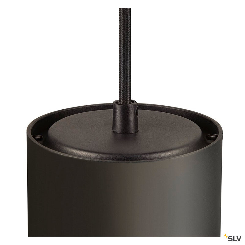 SLV 1005791 NUMINOS® XL PD, DALI, Pendant light, pendant length 250 cm, 4000 K, 27 Watt, 60°, DALI, matt black