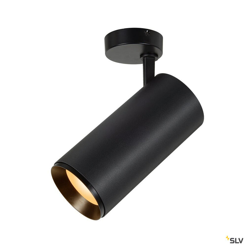 SLV 1006083 NUMINOS® XL CL, PHASE, Surface-mounted ceiling light, 2700 K, 28 Watt, trailing edge, 24°, matt black