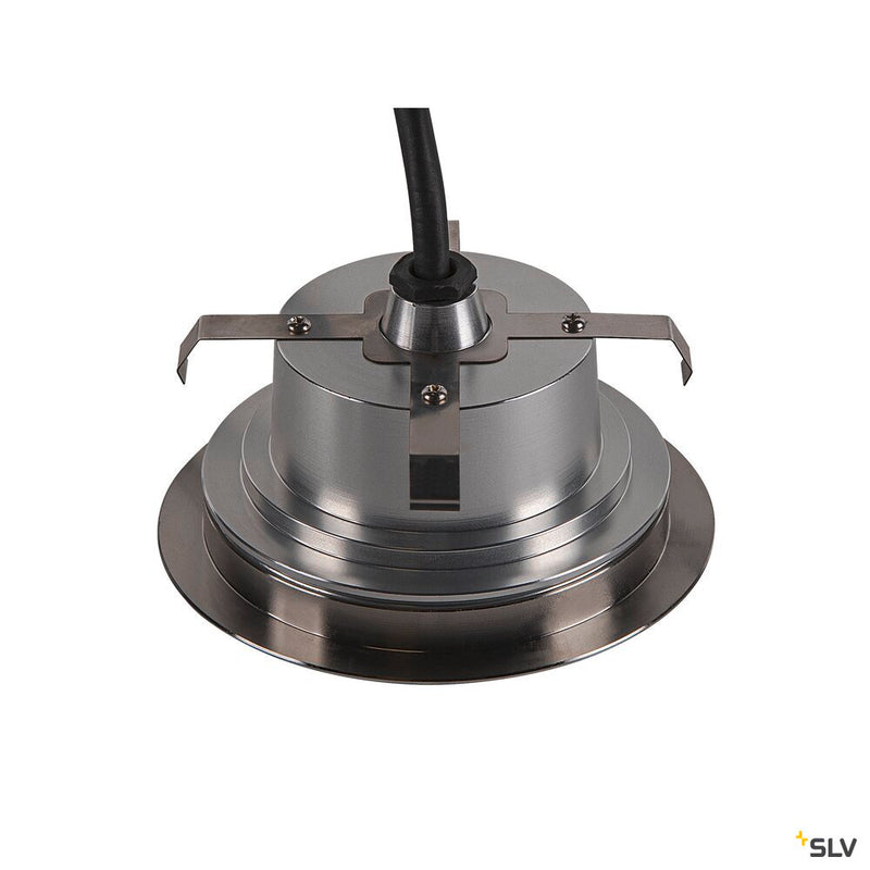 SLV 1006106 DASAR FLAT 120 EL, stainless steel in-ground light, 7 W 3000 K