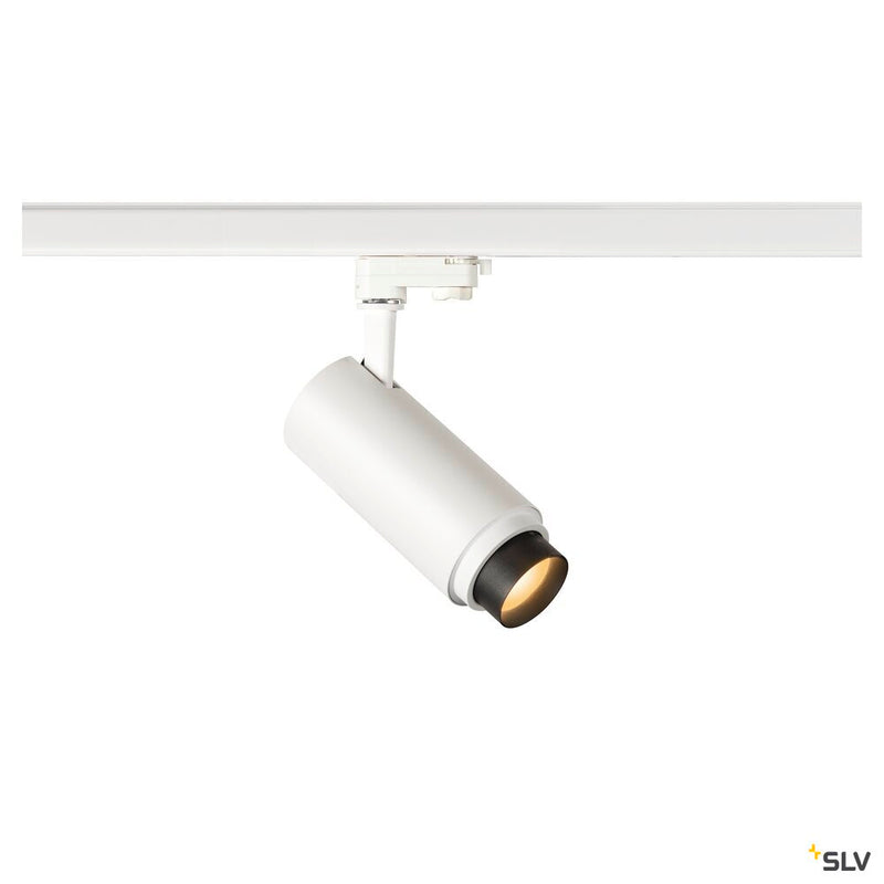 SLV 1006109 NUMINOS® ZOOM M PHASE, white 3-phase spot, 20 W 2700 K 15-60°