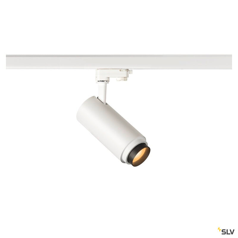 SLV 1006109 NUMINOS® ZOOM M PHASE, white 3-phase spot, 20 W 2700 K 15-60°