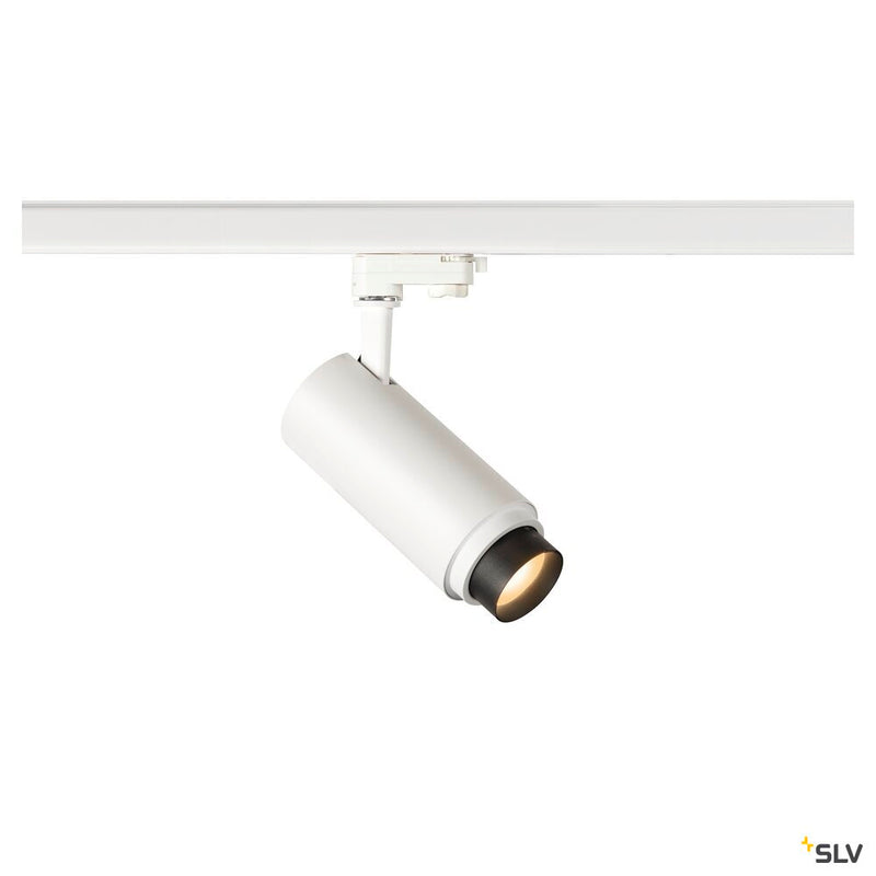 SLV 1006111 NUMINOS® ZOOM M PHASE, white 3-phase spot, 20 W 3000 K 15-60°