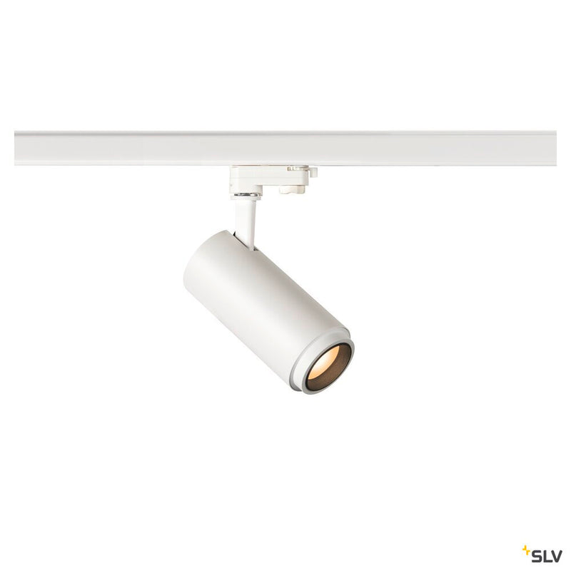 SLV 1006111 NUMINOS® ZOOM M PHASE, white 3-phase spot, 20 W 3000 K 15-60°